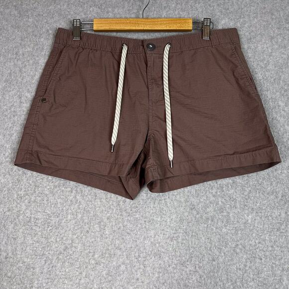 Vuori Hazel Ripstop Mid Rise Shorts Size Large - Picture 1 of 8